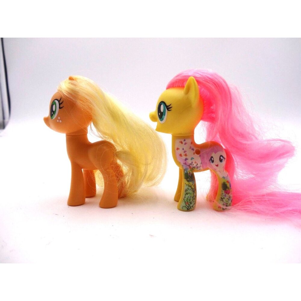 My Little Pony Figure Fluttershy 2016 Hasbro Friendship is Magic Pink  Applejack